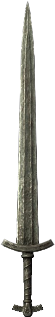 Sr Icon Weapon Iron Sword - Skyrim Iron Sword - Free Transparent PNG ...