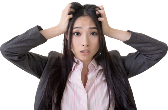 Download Step By Step Ladies Confused Confused Asian Business Woman Png Image With No Background Pngkey Com