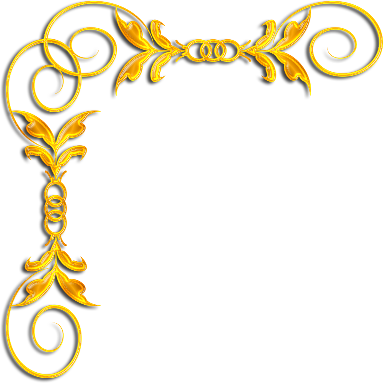 Royal Gold Border Pictures To Pin On Pinterest Pinsdaddy Уголки Пнг