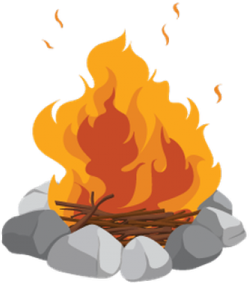 Download Camp Fire Clipart Cartoon Campfire Png Png Image With No Background Pngkey Com