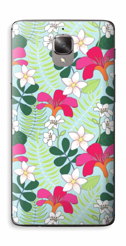 Download Tropical Flowers - Mobile Phone Case PNG Image with No ...