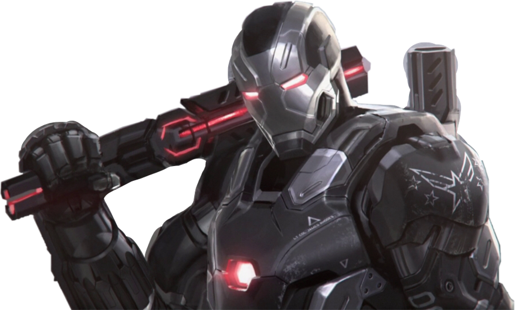 Download Warmachine Sticker - Iron Man PNG Image with No Background ...