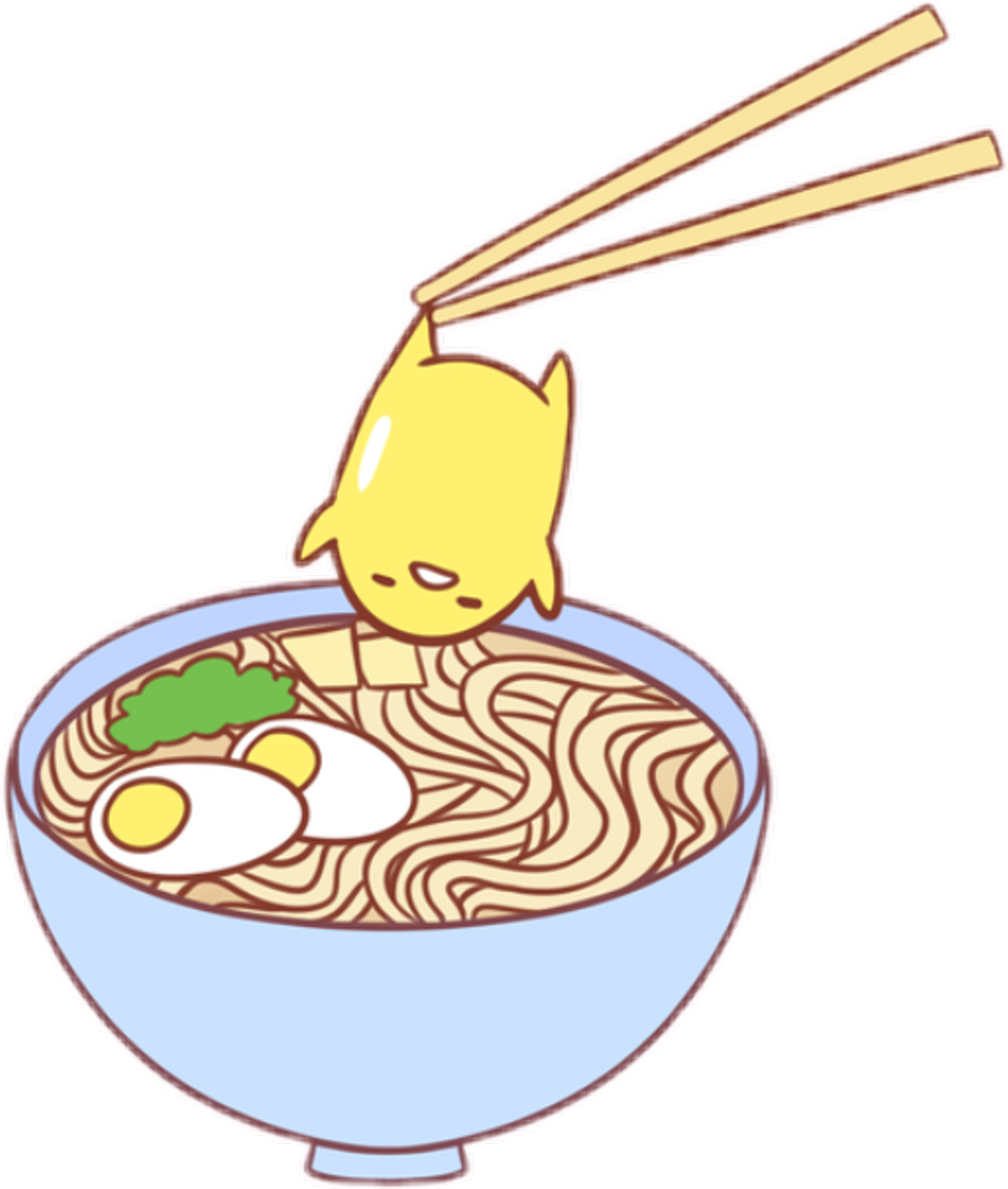 Download #noodle #kawaii #cute #ramen - Cute Ramen PNG Image with No Backgr...