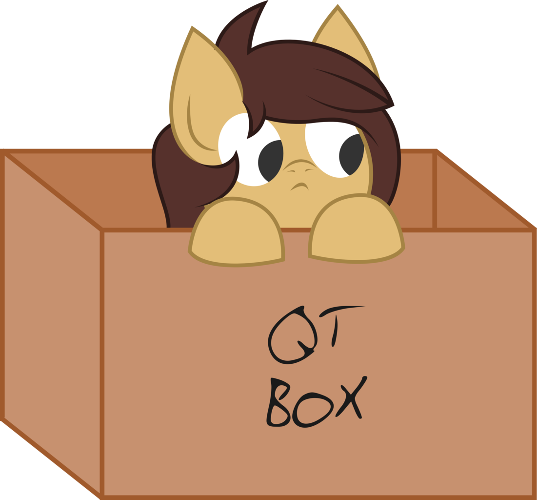 #1277150 - - <, Artist - Plone, Box, Cardboard Box, - Cartoon (1101x1024), Png Download