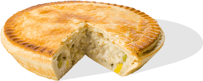 Download Family Chicken And Veg Plate Pie - Pot Pie PNG Image with No ...