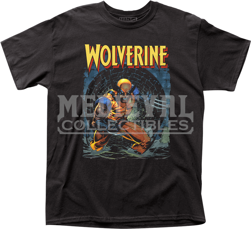 Download Mens Wolverine Knee Deep T-shirt - Marvel Universe Wolverine ...