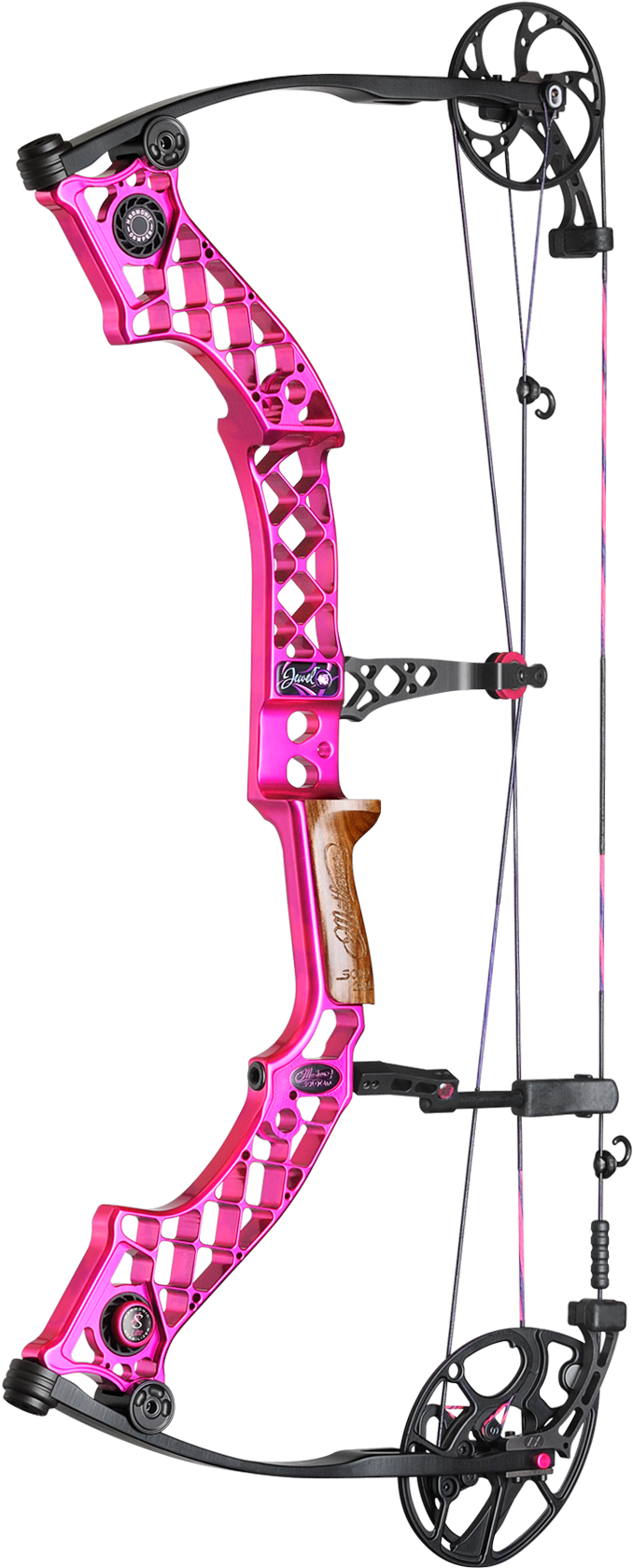 Download Mathews Jewel Pink Bca Bow - Mathews Jewel Bow PNG Image with ...