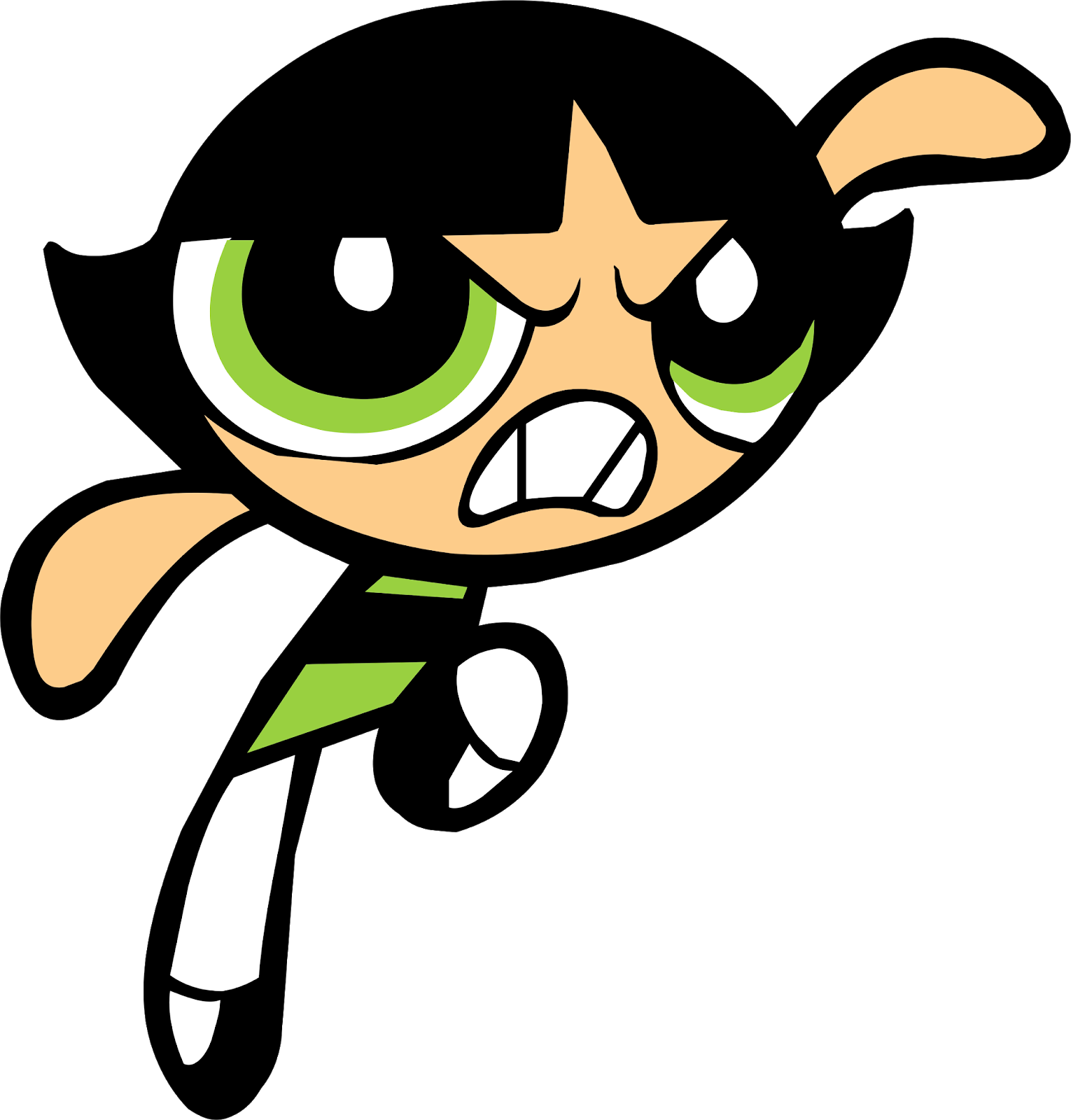 Download Powerpuff Girls Blossom Cartoon Power Puff Girl Buttercup Png Image With No 5172