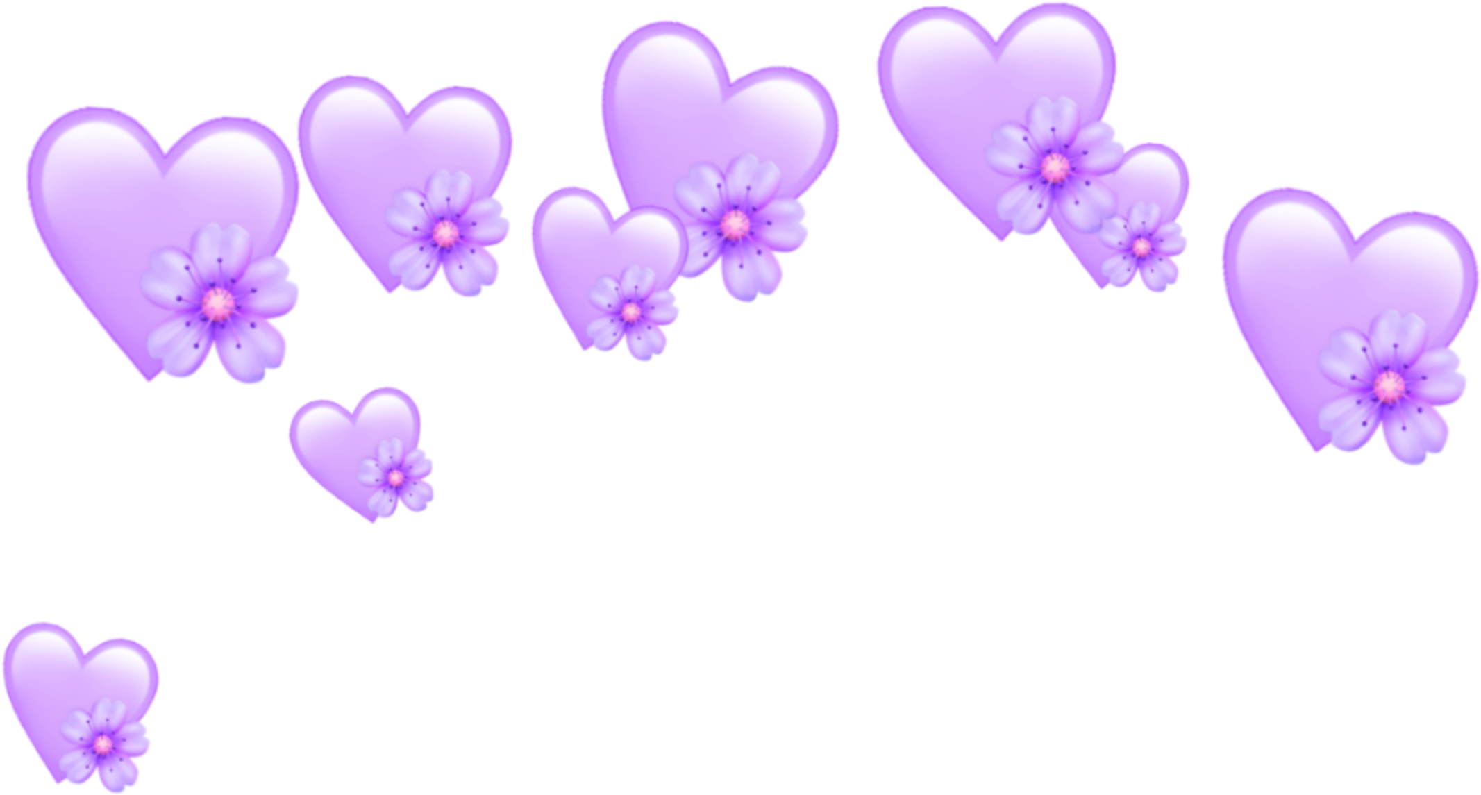 Heart Hearts Crown Emoji Tumblr Purple Heart Crown Heart Crown Emoji