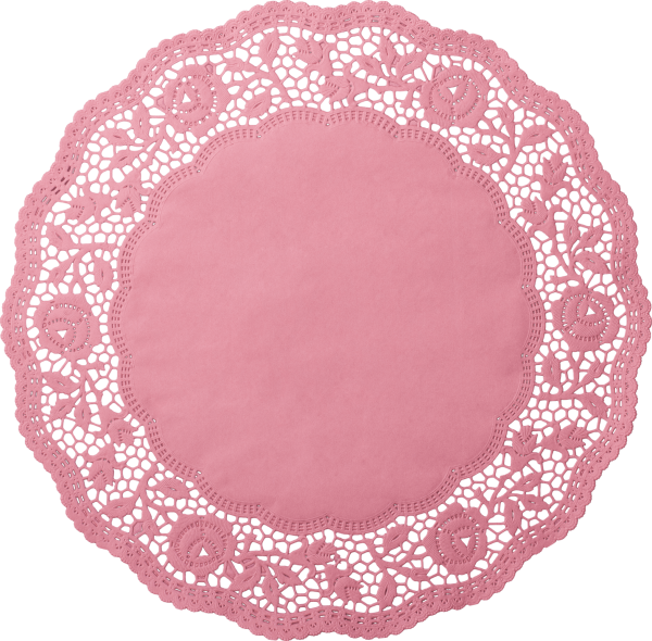 Download Doilies Rose O 35cm Tortenspitze Rosa Png Image With No Background Pngkey Com