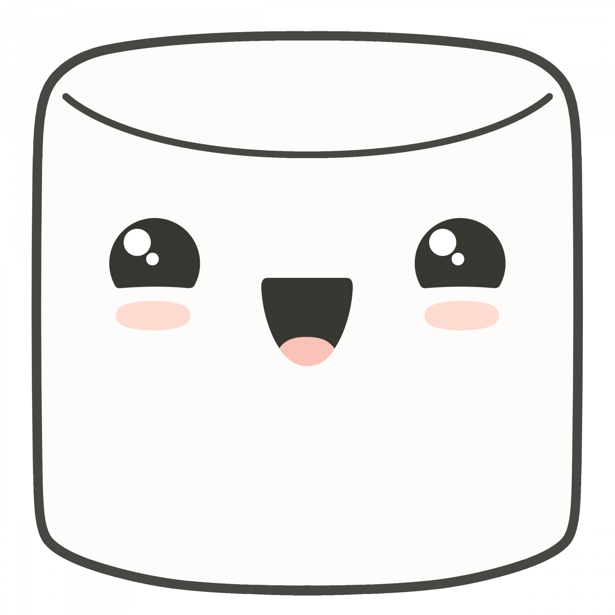 Download Excited Marshmallow - Sad Marshmallow PNG Image with No ...