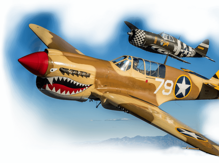 Download A Live History Museum - Curtiss P-40 Warhawk PNG Image with No ...