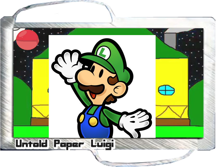 Untold Paper Luigi - Luigi Ponto Cruz - Free Transparent PNG Download ...