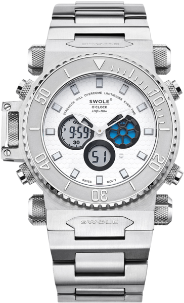 Swole O Clock Jupiter V5 50mm Watch, Mobile Phones & Gadgets, Wearables &  Smart Watches on Carousell