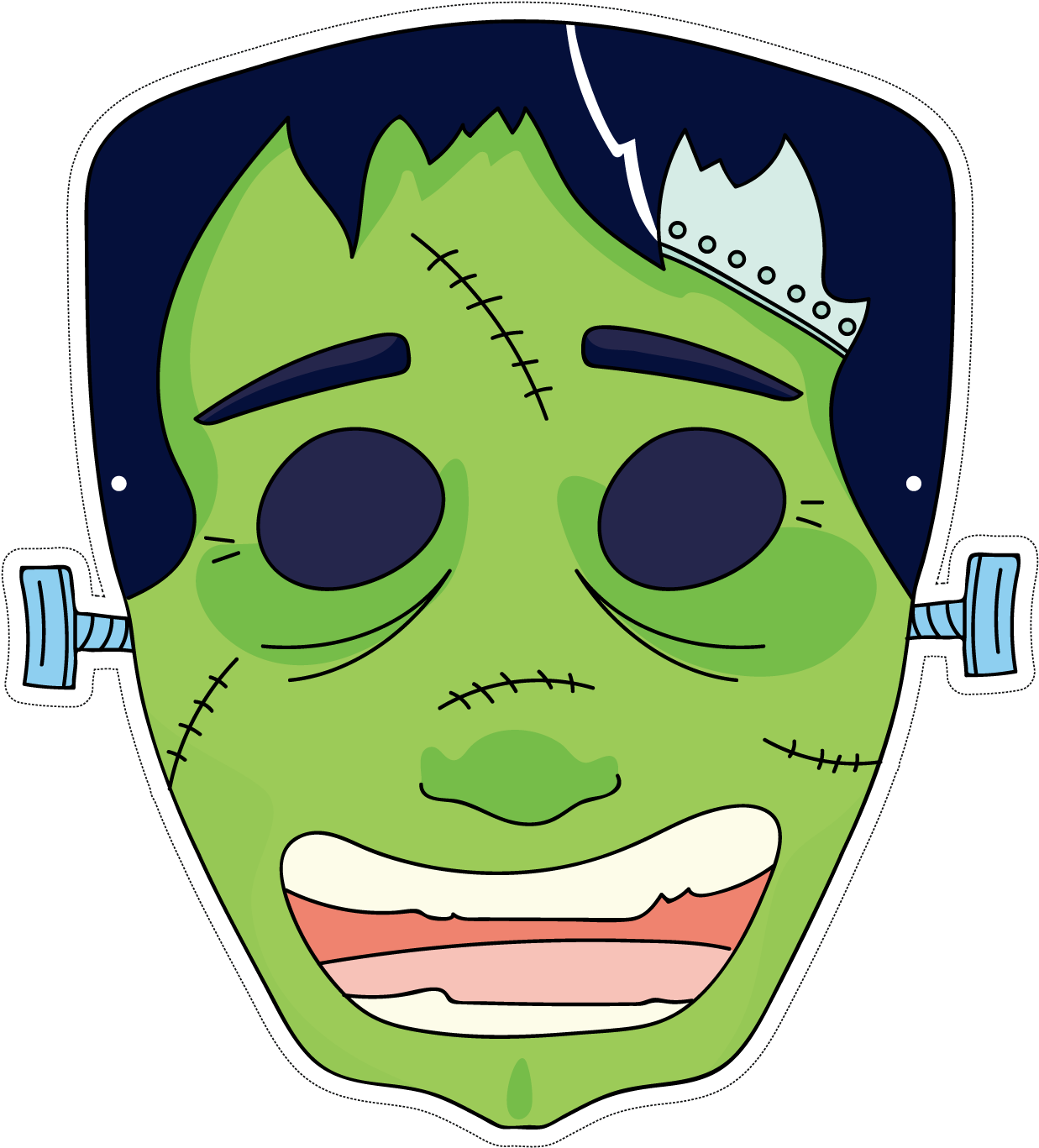 Download Screws Clipart Head Icon - Personaje Verde Con Tornillos En La ...