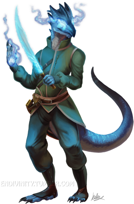 “psion By Silverbirch” - Kobold Psion (500x708), Png Download