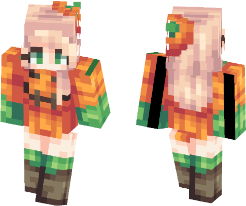 minecraft pumpkin skin