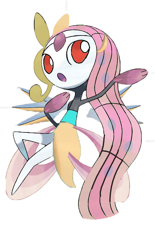 Download Imagemeloetta - Legendary Prettiest Pokemon PNG Image with No ...