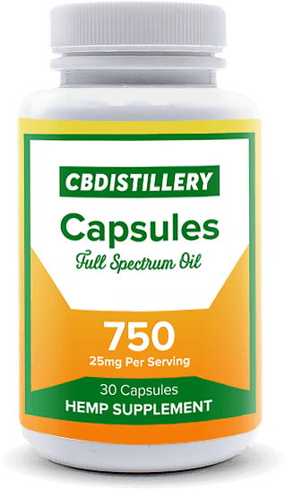 25mg Cbd Pill Capsules 30 Count - Drink (750x750), Png Download