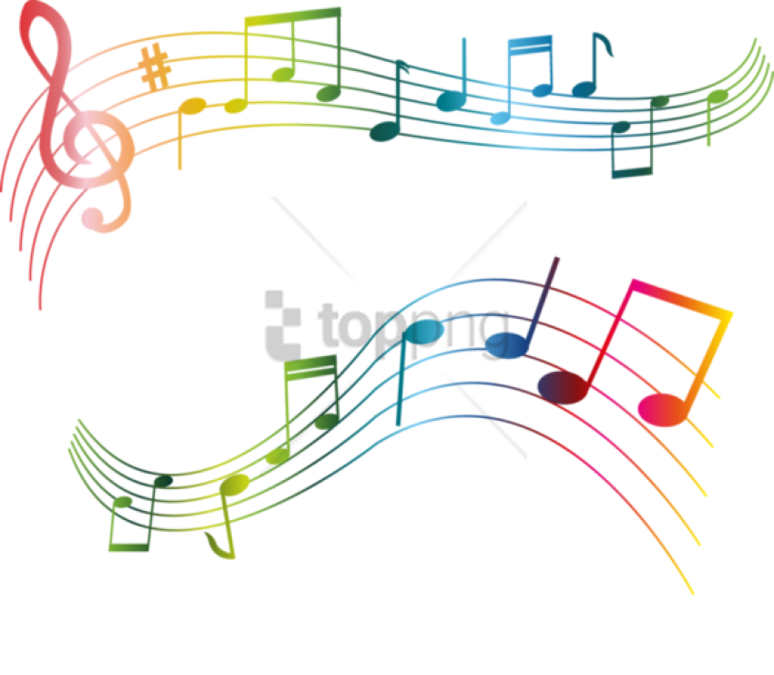 Free Png Color Music Notes Png Png Image With Transparent - Quelques ...