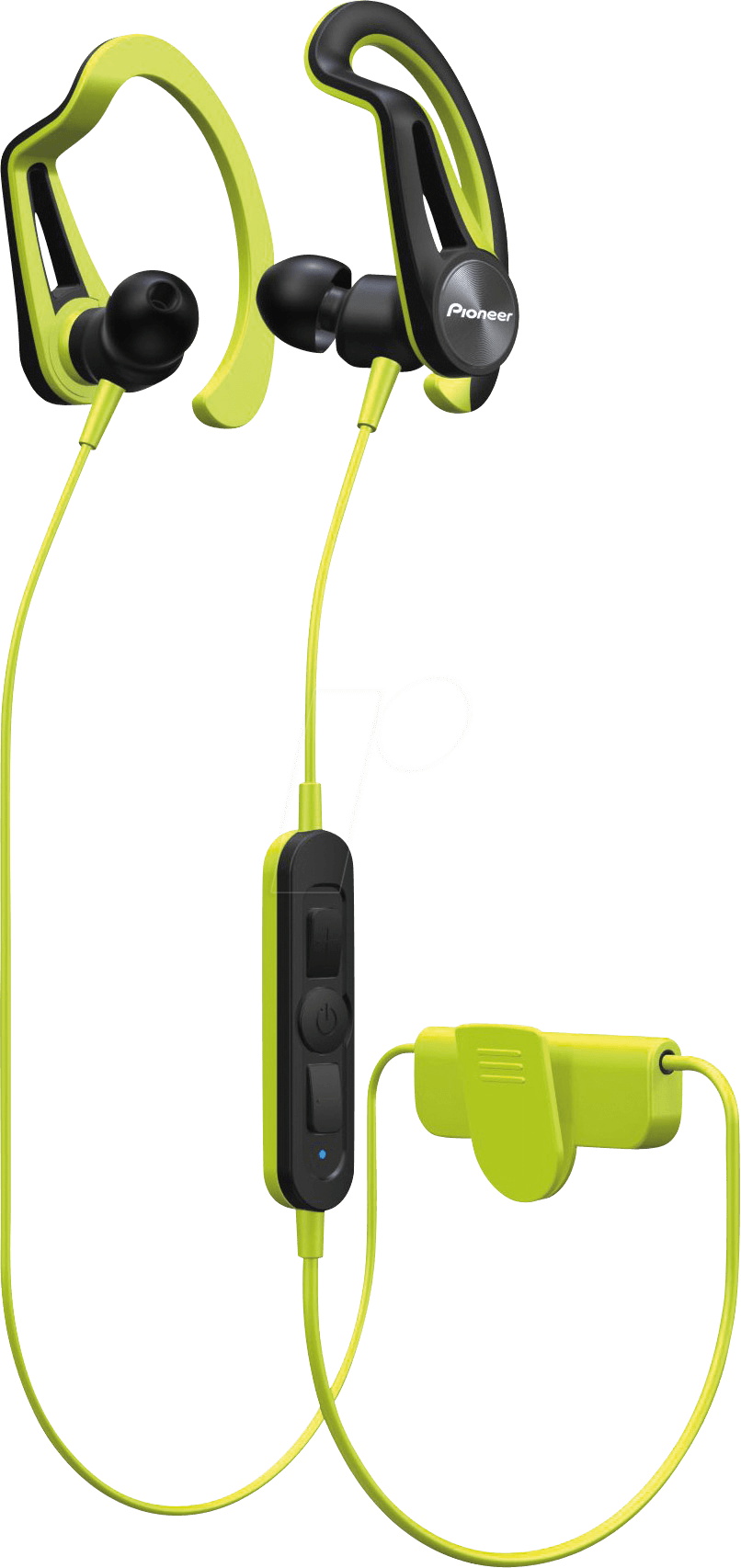 Download In Ear Wireless Sport Headphones Yellow Pioneer Se Pioneer Se E7bt Y Png Image With