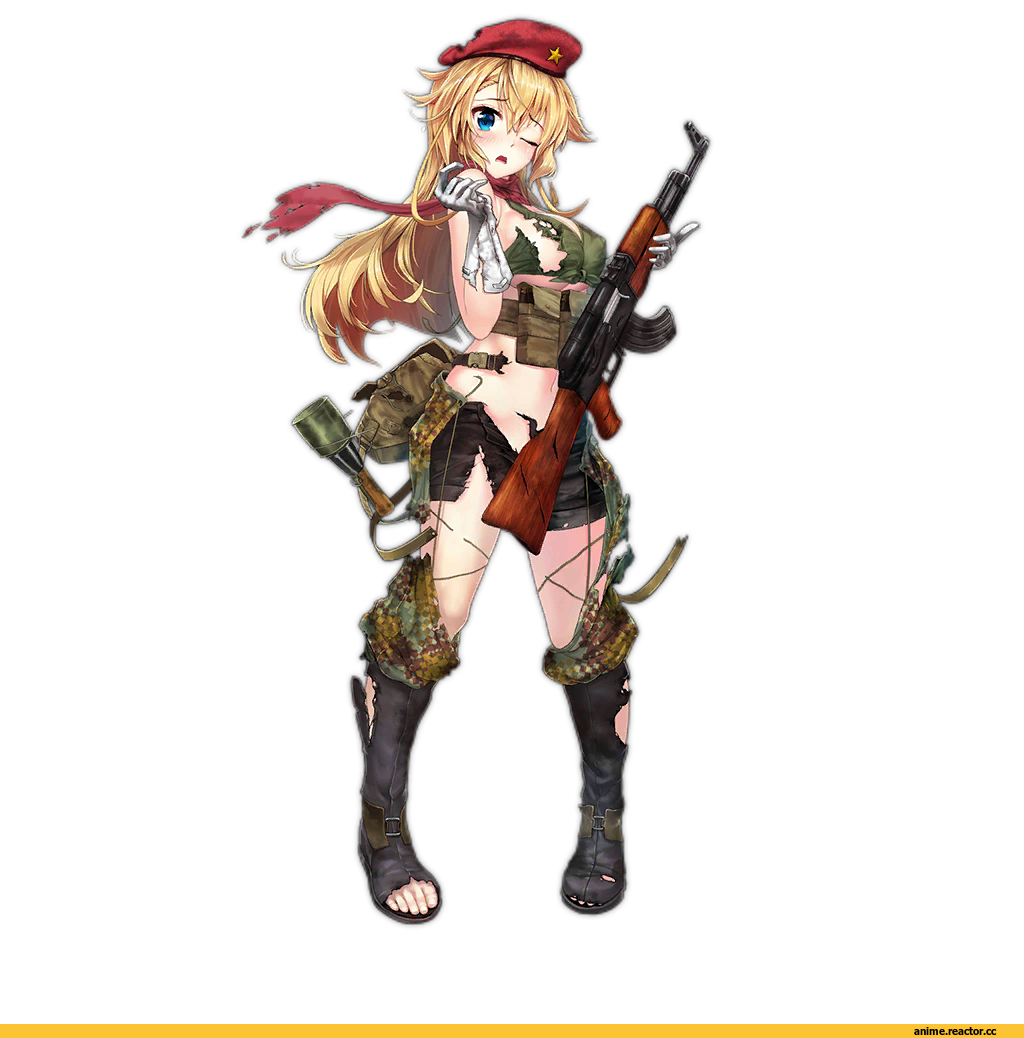 Download Frontline Anime Girls - Ak 47 Girl Frontline PNG Image with No ...