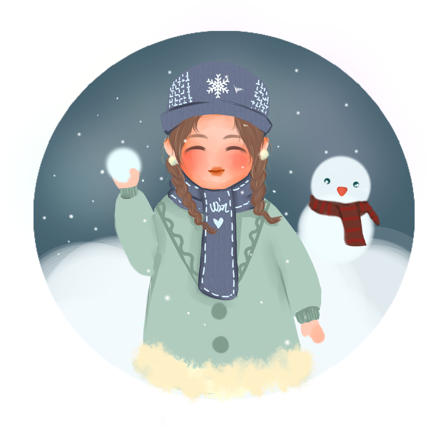 Download Winter Elements Snowball Fight Illustration Png And Cartoon Png Image With No Background Pngkey Com