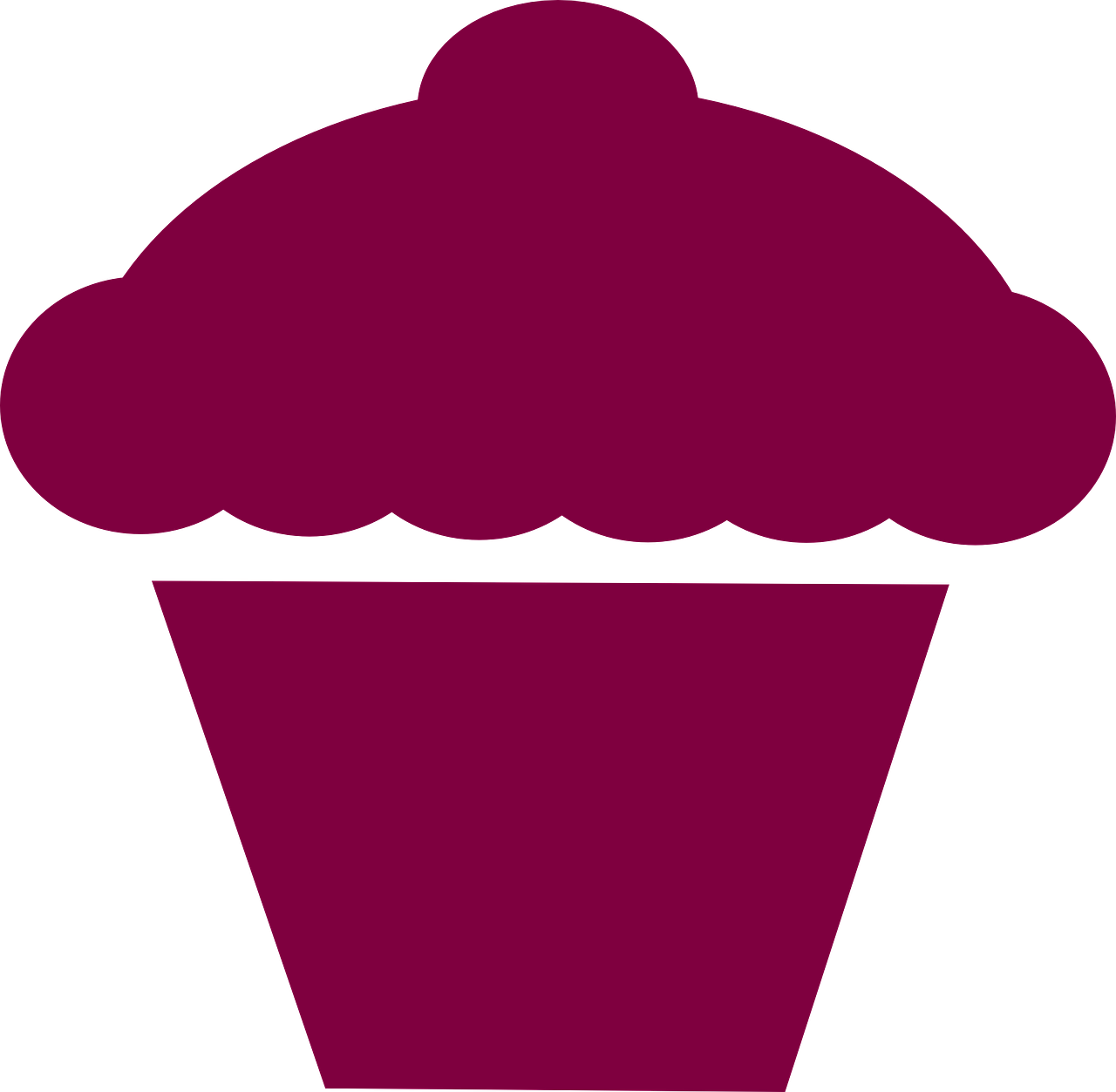 Download Vector Graphics Cupcake Silhouette Vector Png Png Image With No Background Pngkey Com