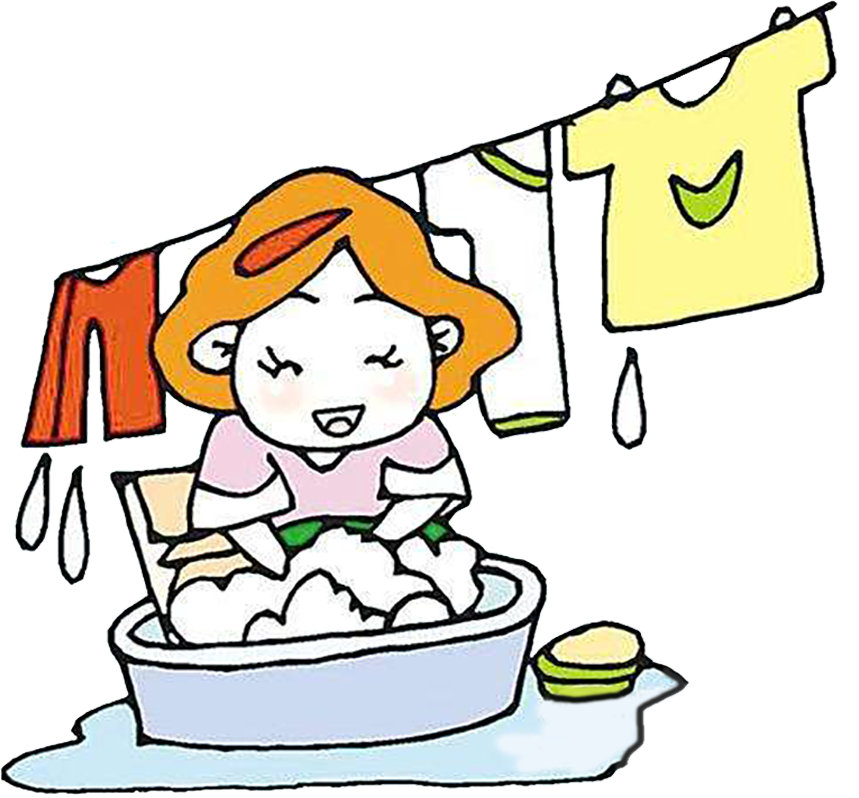 Download Cartoon Washing Clothing Laundry Clip Art Mum Hand Washing Clothes Clipart Png Image With No Background Pngkey Com