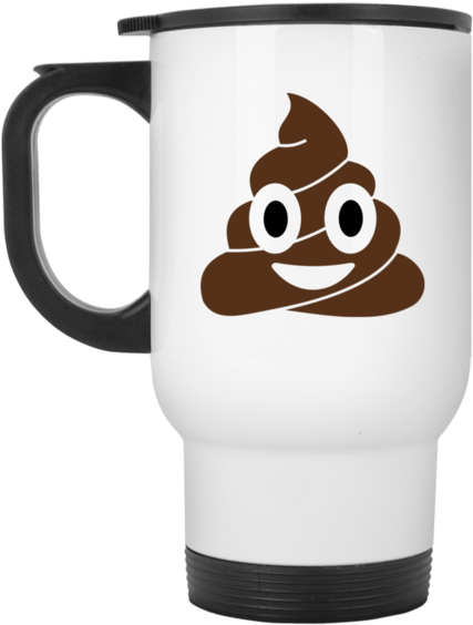 Download Poop Emoji Travel Mug Vector Poop Emoji Png Png Image With