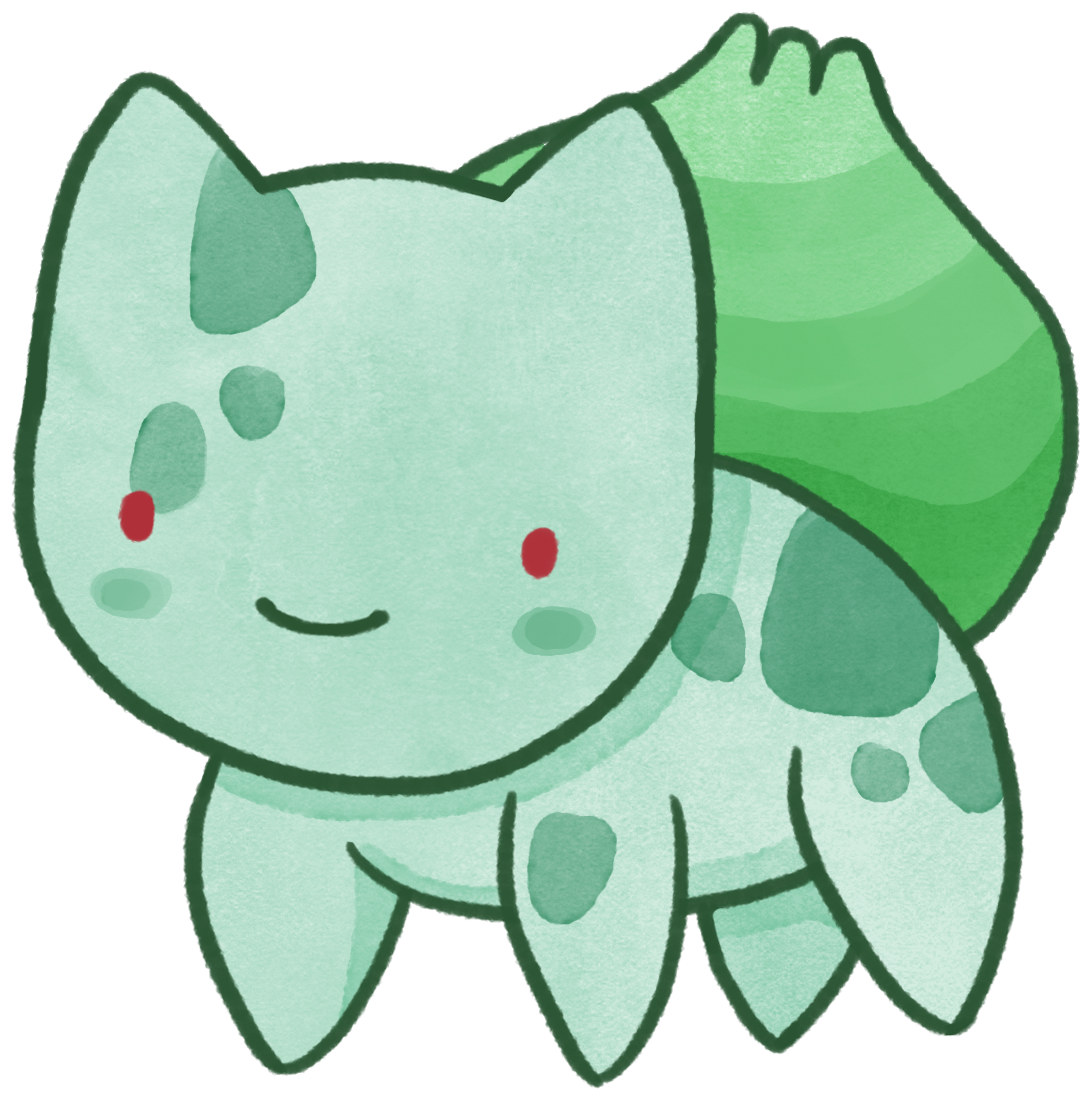 Bulbasaur Venasaur Ivysaur Pokemon Pokémon 001 Grass Cartoon Free