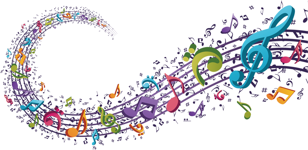 Download Png Imges Free Download - Creative Music Symbols Design PNG Image  with No Background 