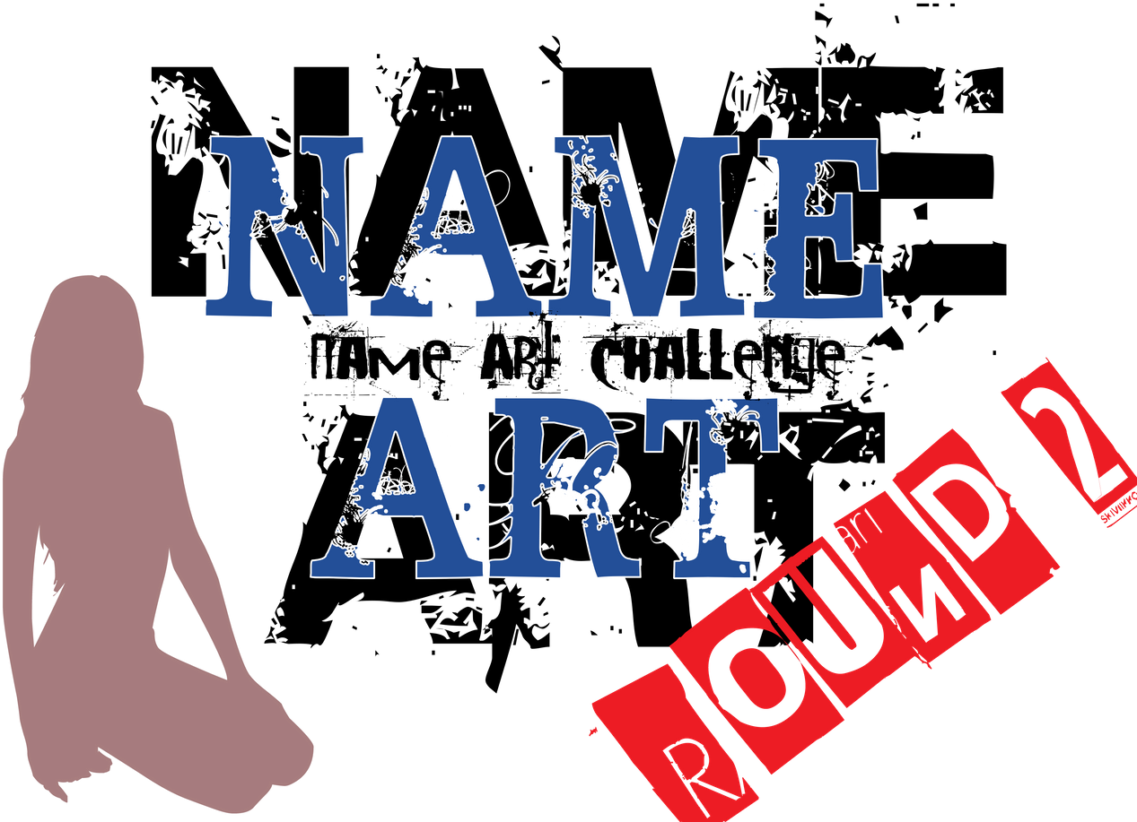 Download Name Art Round 2 Graphic Design Png Image With No Background Pngkey Com