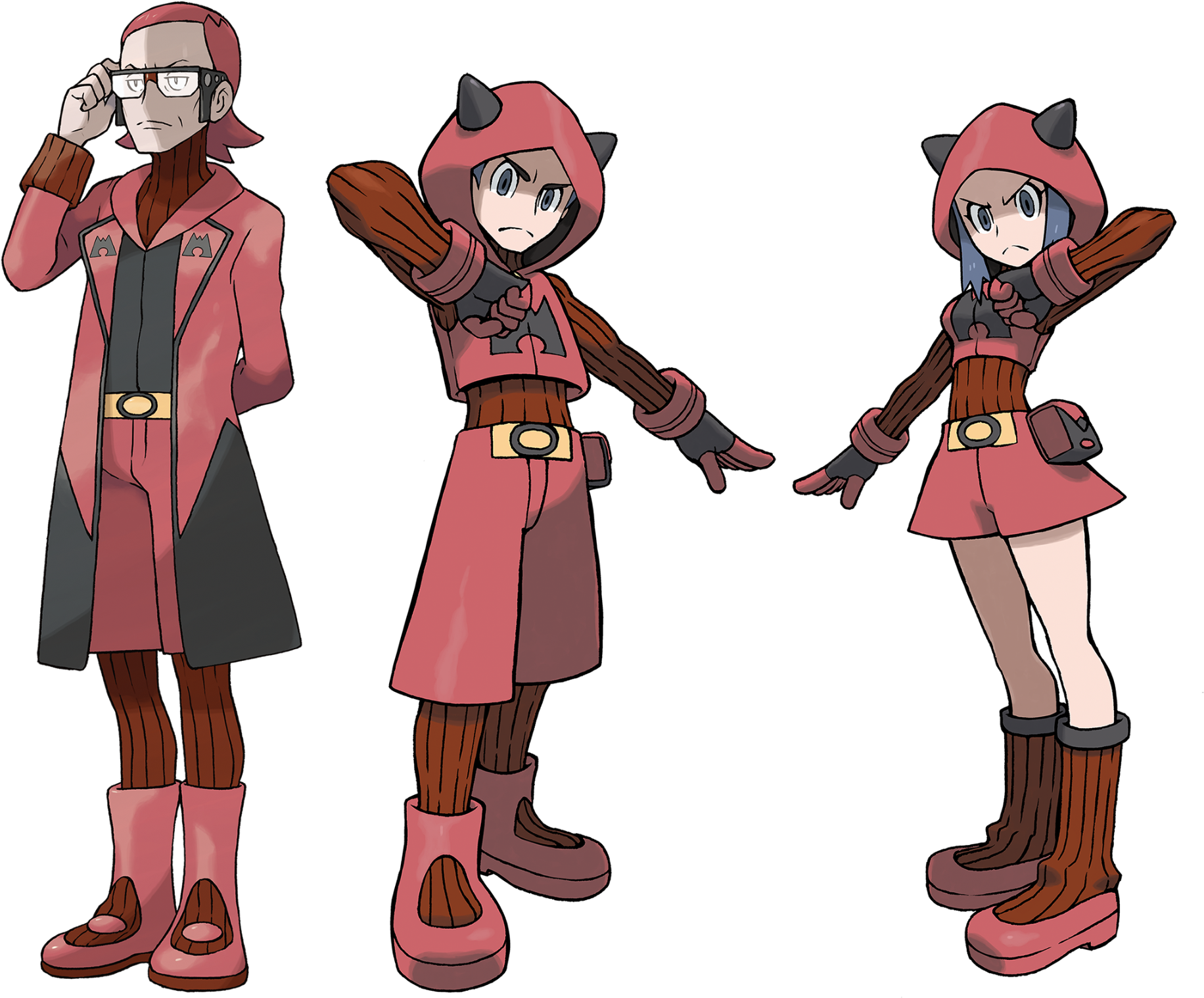 Покемон Омега Руби. Pokemon Ruby Team Magma characters. Покемон команда магма и команда Аква. Покемон Омега Рубин.