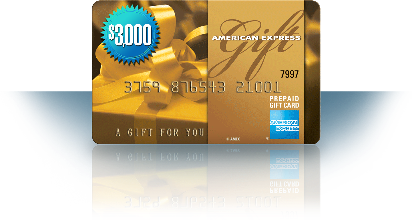 Limited Time Offer - $500 American Express Gift Card - Free Transparent ...